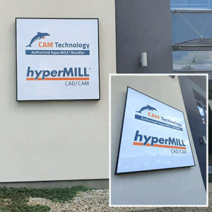 Druk nie tylko na ścianie – grafika wykonana na kasetonie reklamowym gotowa do ekspozycji